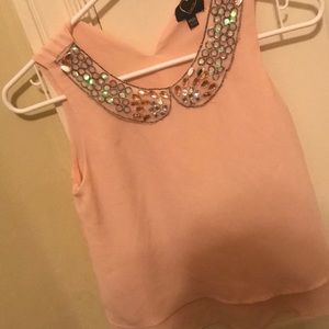 Lite pink girl tank top
